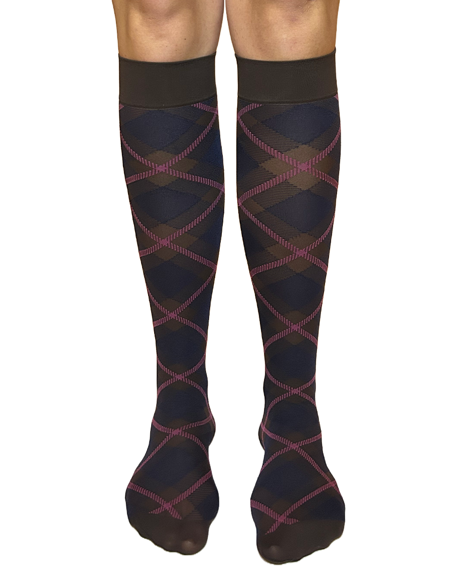 Franka Knee-Highs | Check Red