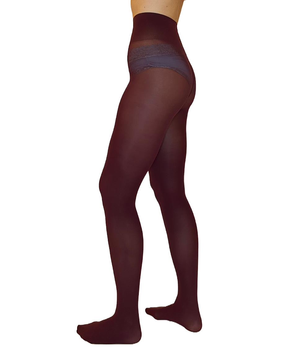 Olivia Tights | Deep Red