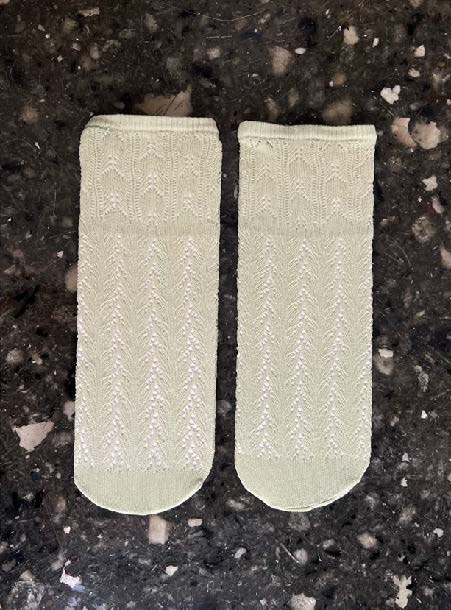ERICA CROCHET KNIT SOCKS