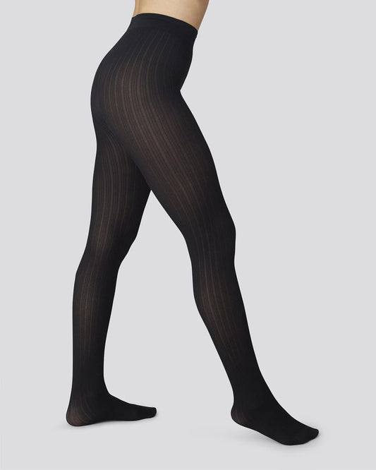 ALMA RIB WOOL TIGHTS