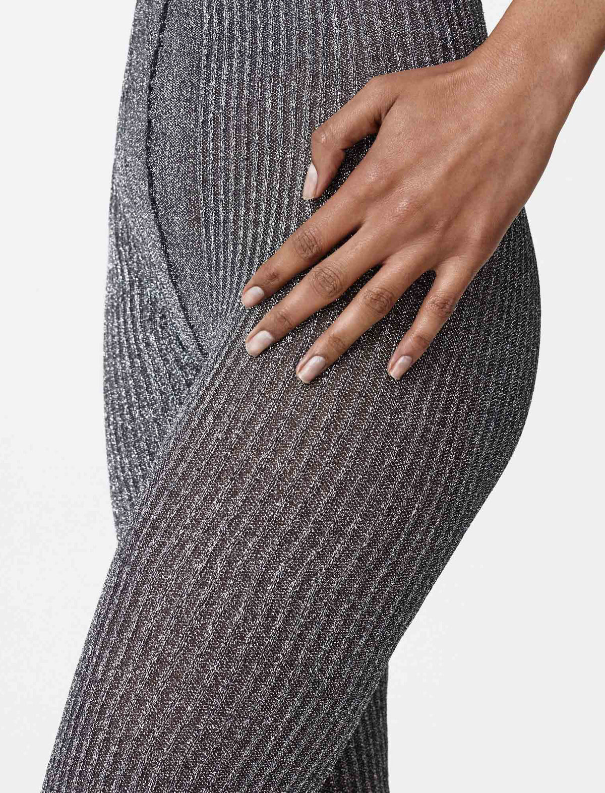 Molly Ribbed Glitter Tights – Strumpfhose von Swedish Stockings