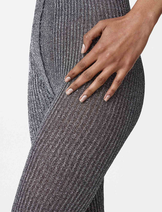 Molly Ribbed Glitter Tights – Strumpfhose von Swedish Stockings