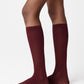 OLIVIA KNEE-HIGHS 2-PACK DEEP RED