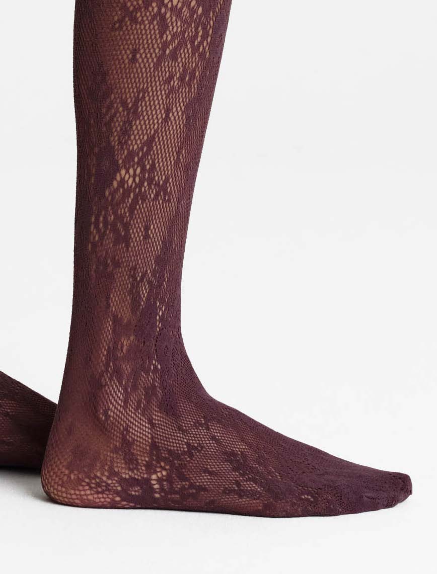 ROSA LACE TIGHTS HUCKLEBERRY