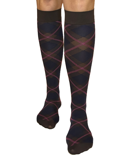 Franka Knee-Highs | Check Red