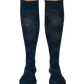 Franka Knee Highs | Check Blue