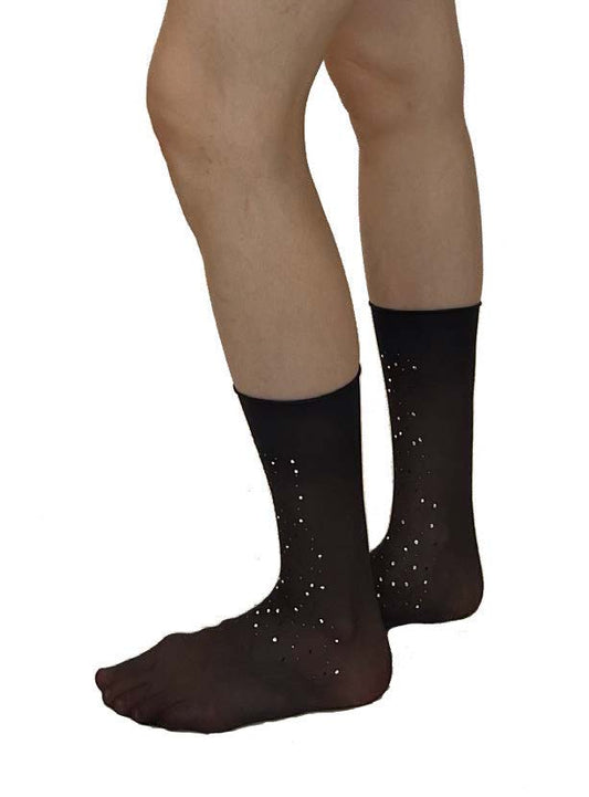 PAULINE RHINSTONE SOCKS