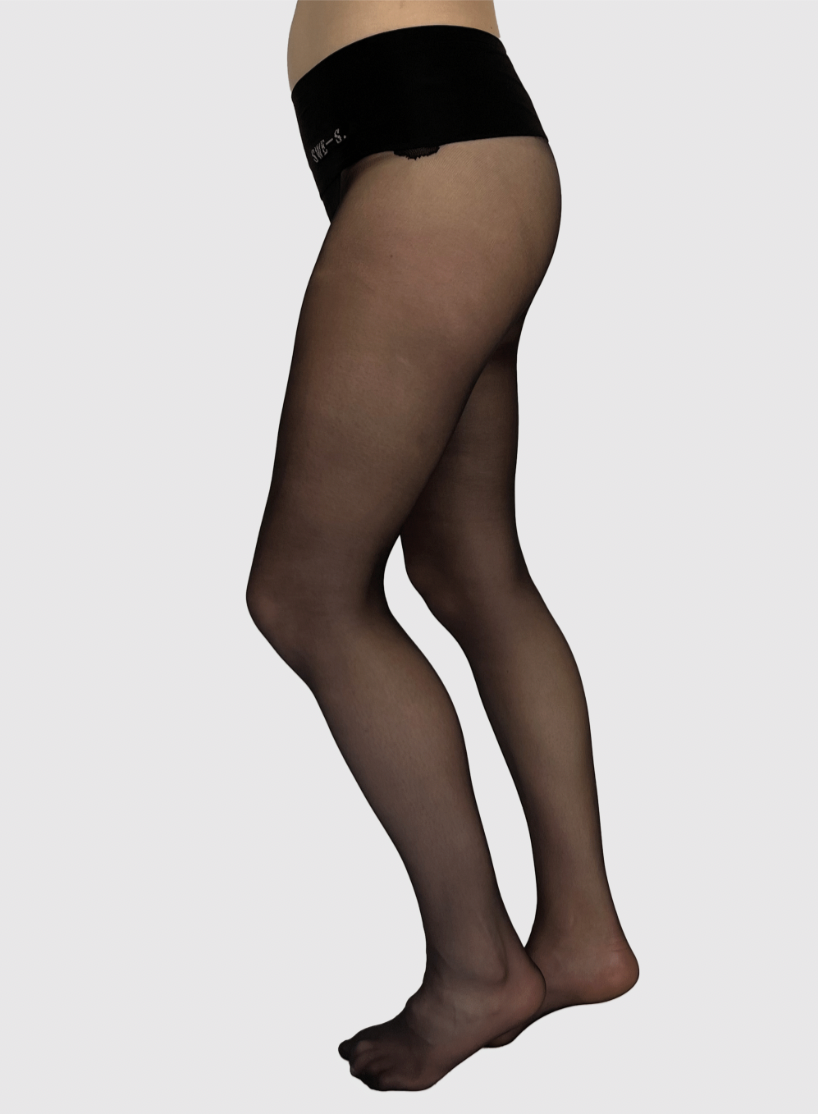 Beata Seamless Low Waist - black - Strumpfhose