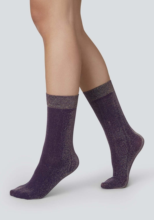 INES SHIMMERY SOCKS