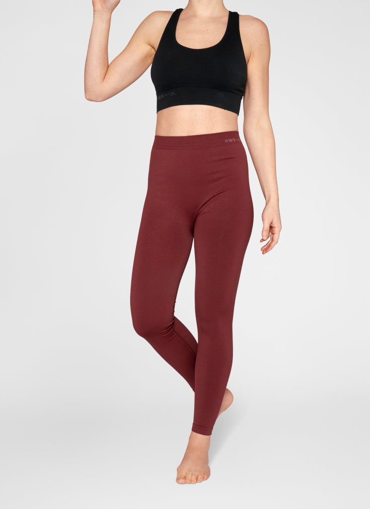 Gerda - Wine - Leggings