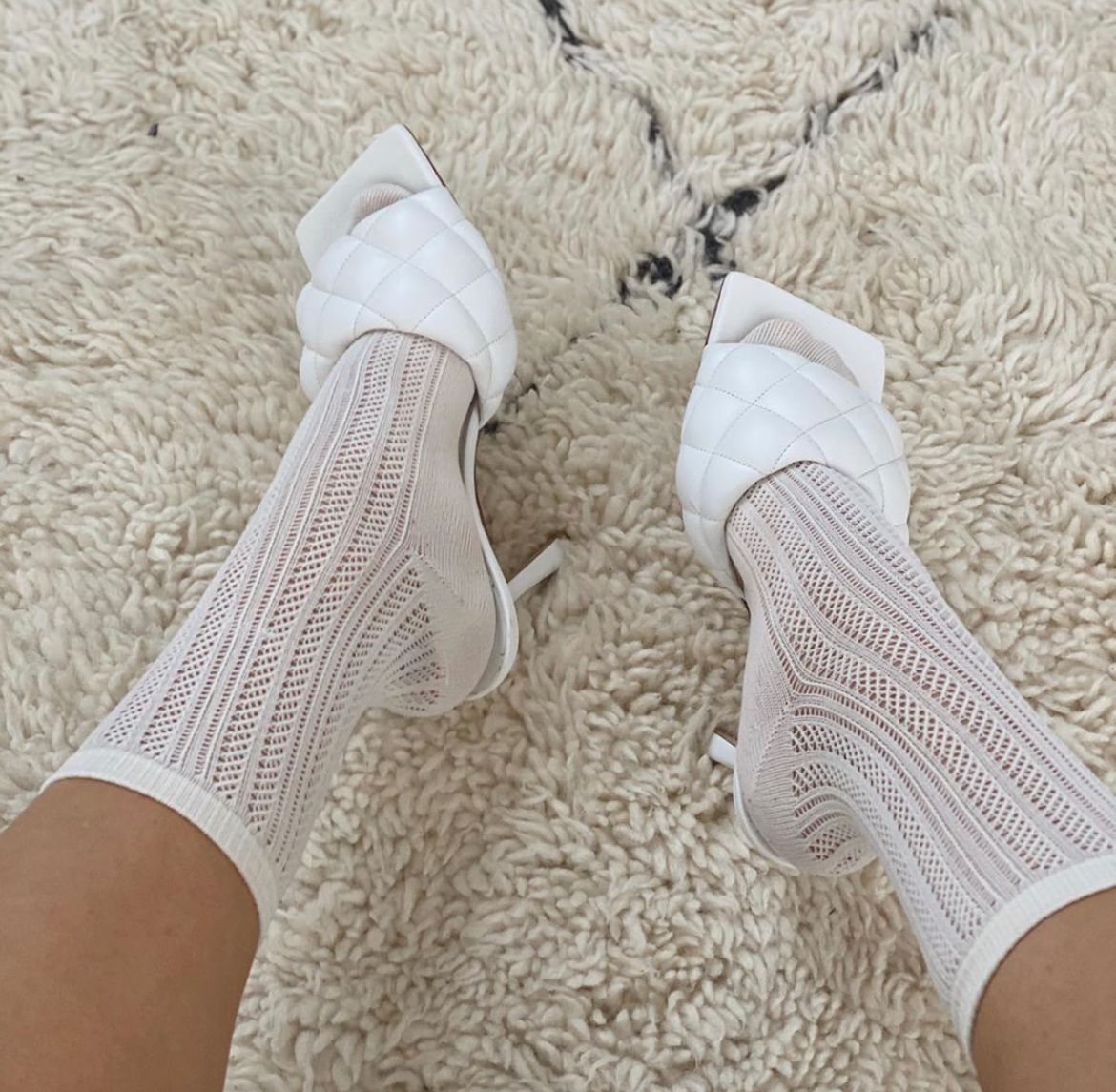 Klara - Ivory - Socken