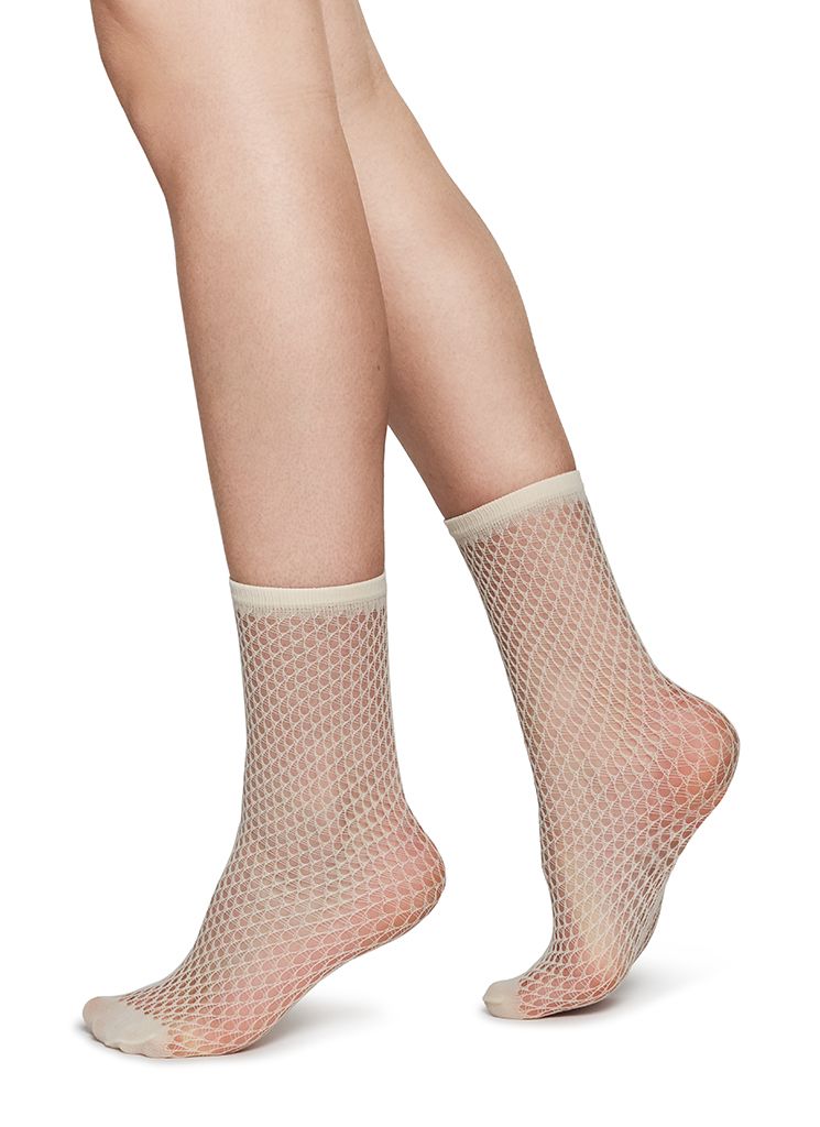 Vera Net - Ivory - Socken