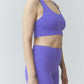 Wilma Rib Crop Top - lavender