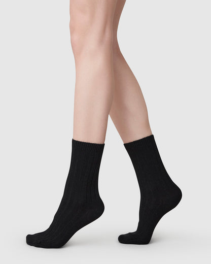 Bodil Chunky - Schwarz - Socken