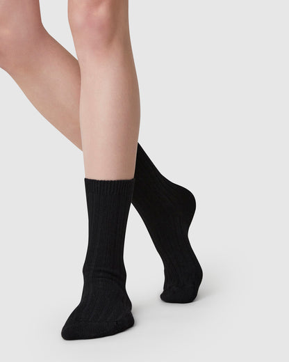 Bodil Chunky - Schwarz - Socken