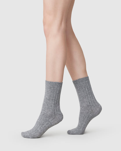 Bodil Chunky - Grau - Socken