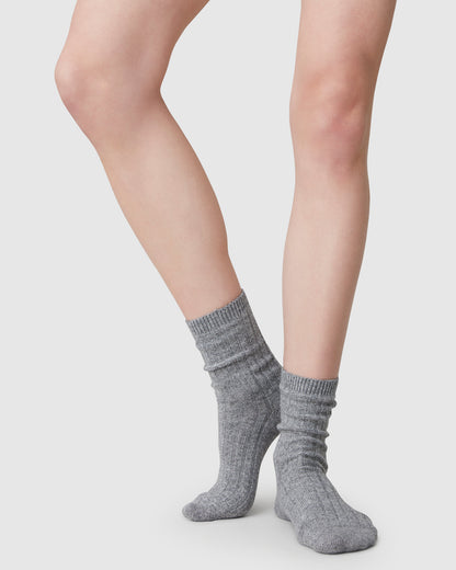 Bodil Chunky - Grau - Socken