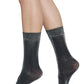 Ines Shimmery - Schwarz/Silber - Socken