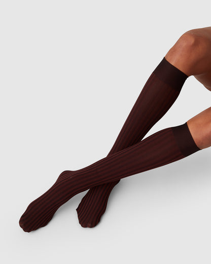 Hilda - Wine - Socken