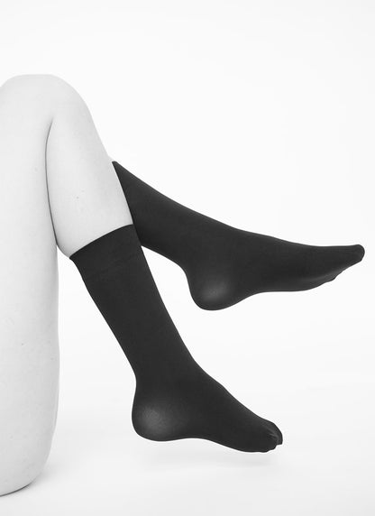 Ingrid Ankle - Schwarz - Socken