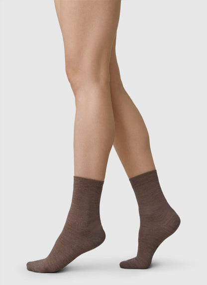 Johanna Wool - Braun - Socken