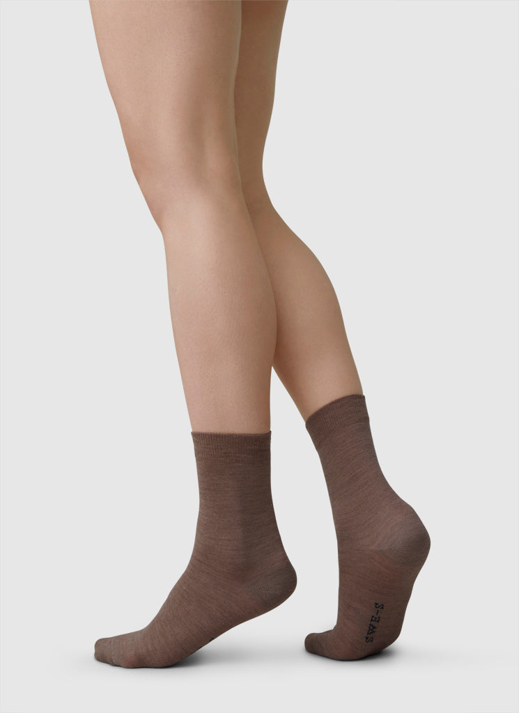 Johanna Wool - Braun - Socken