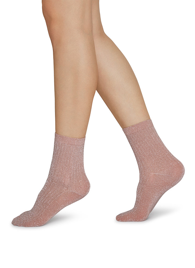 Stella Shimmery - Dusty Rose - Socken