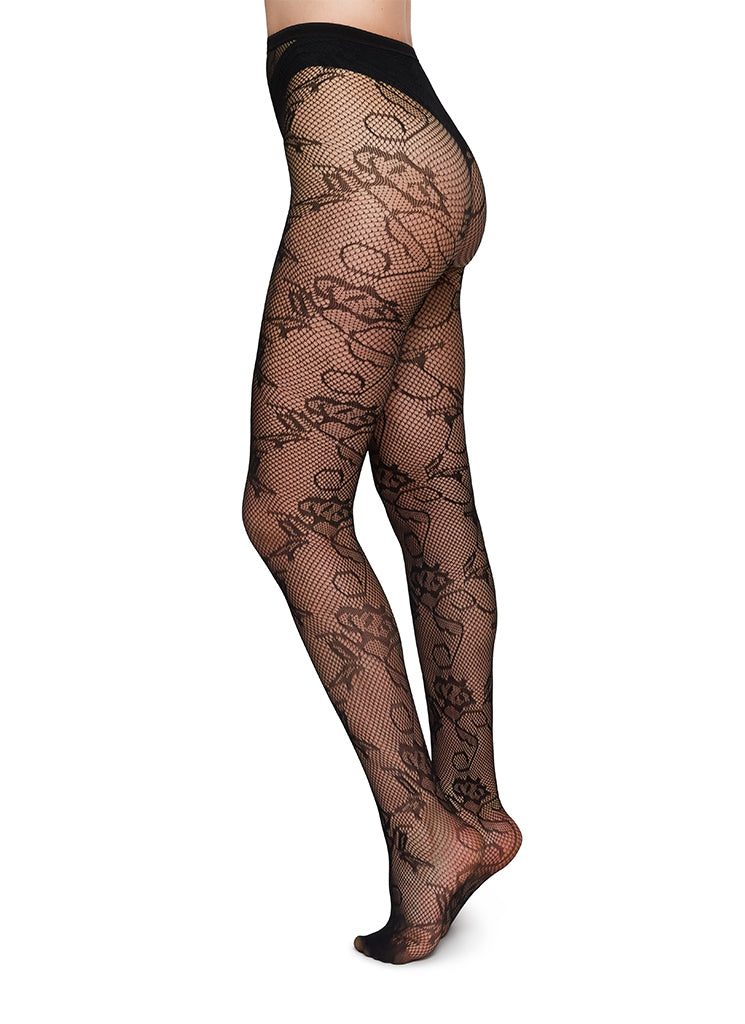 Frida - Schwarz - Strumpfhose