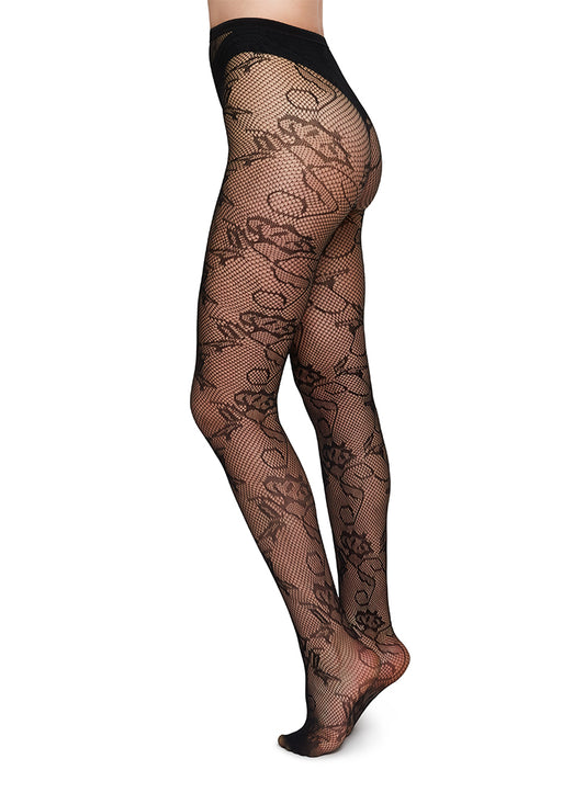 Frida - Schwarz - Strumpfhose