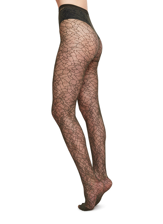 Edith - Olive - Strumpfhose