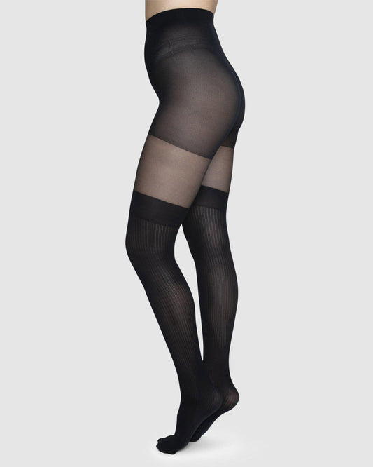 Swedish Stockings - Dagmar Overknee 80 Denier - Strumpfhose -schwarz