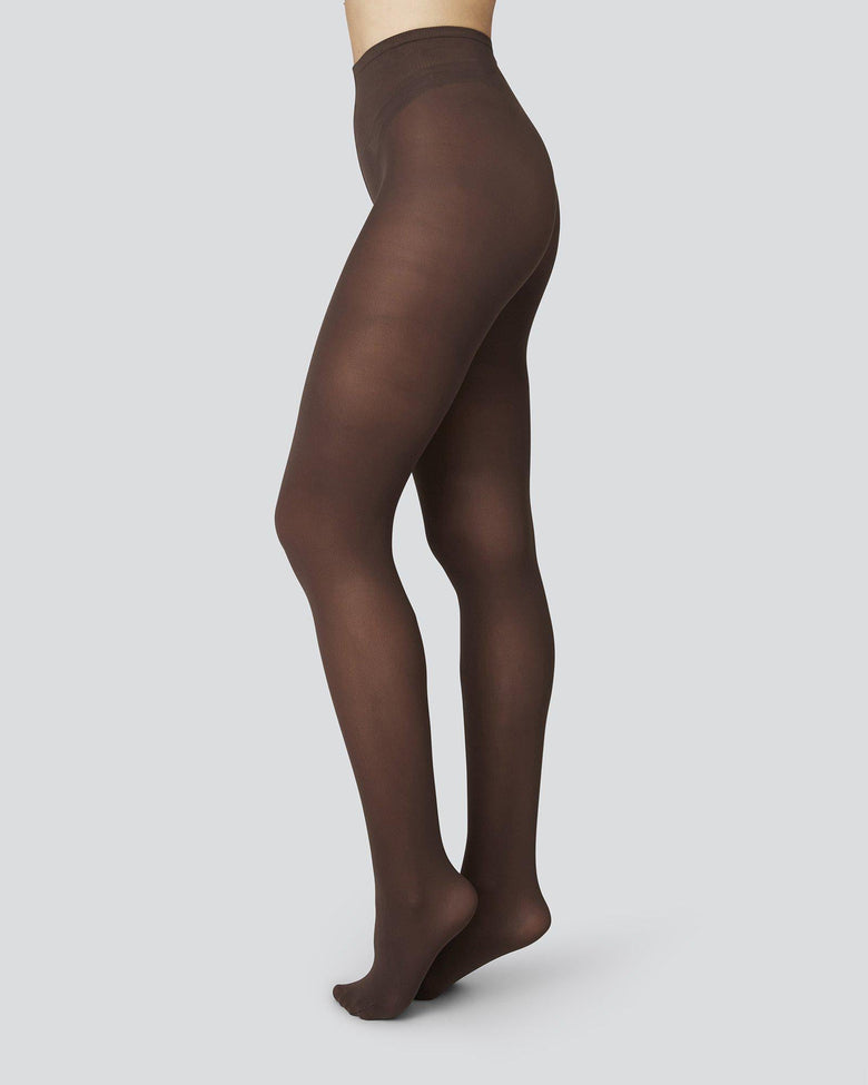 Swedish Stockings - Olivia Premium 60 Denier - Strumpfhose - dunkelbraun